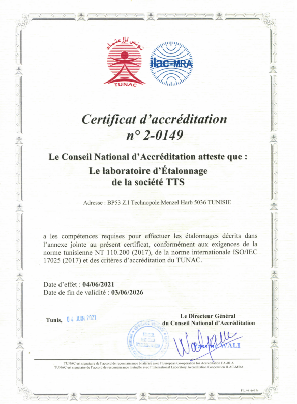 Accréditation En Métrologie